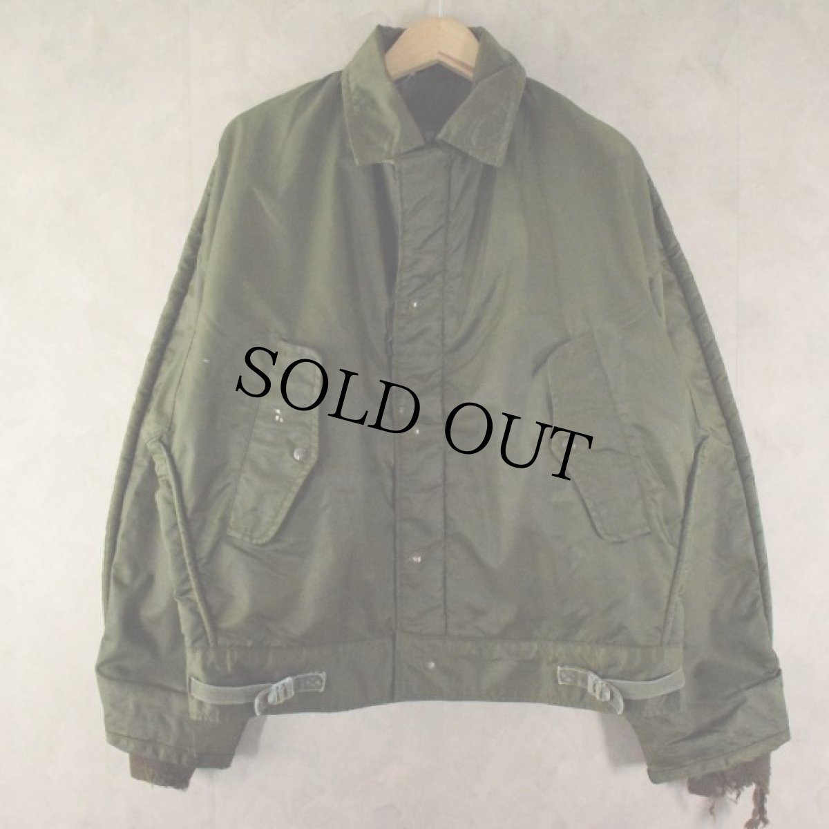 画像1: 60's U.S.NAVY A-1 Extreme Cold Weather Impermeable Deck Jacket (1)