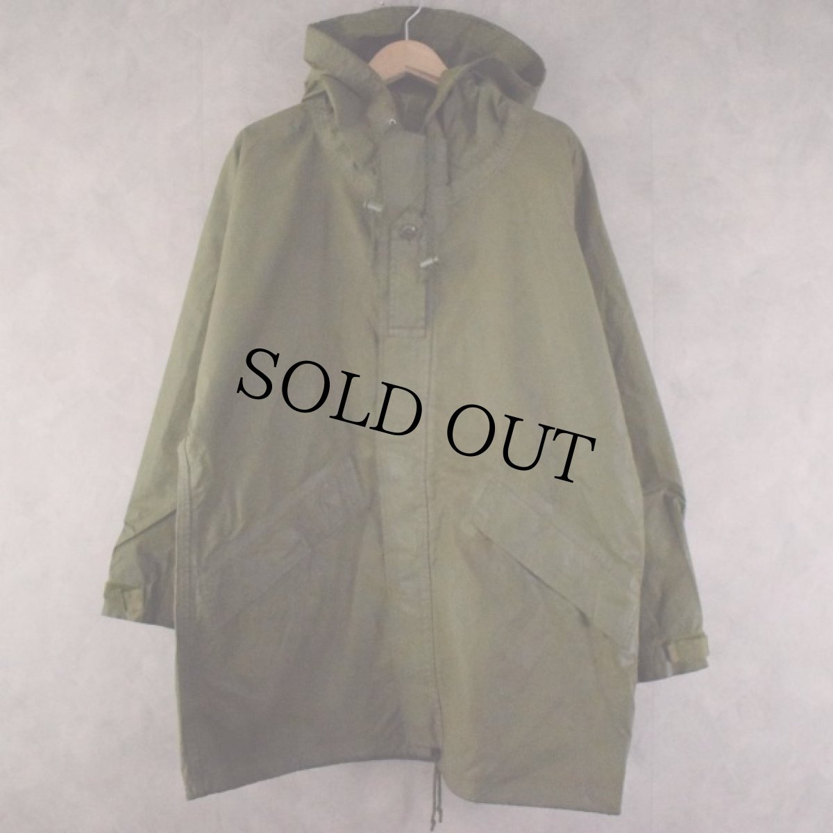 画像1: 90's Canadian Armed Forces Rain Parka (1)