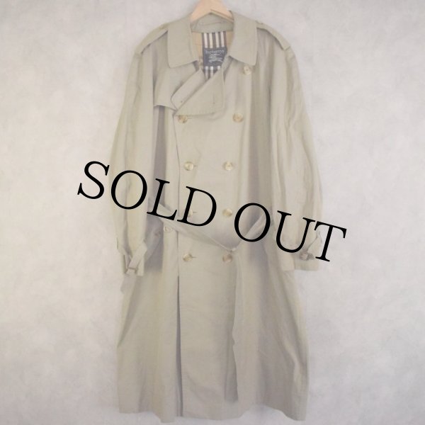 80年代 バーバリーズ イングランド製 英国製 トレンチコート ロング