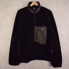 画像1: 90's Patagonia クラシックレトロXジャケット BLACK L (1)