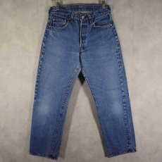 画像1: 70's Levi's 501 赤耳 USA製 デニムパンツ W28 (1)