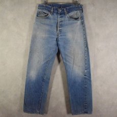 画像1: 70's LEVI'S 501 66後期 USA製 デニムパンツ W31 (1)