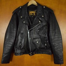 画像1: BONUS Genuine Leather ダブルライダースジャケット (1)
