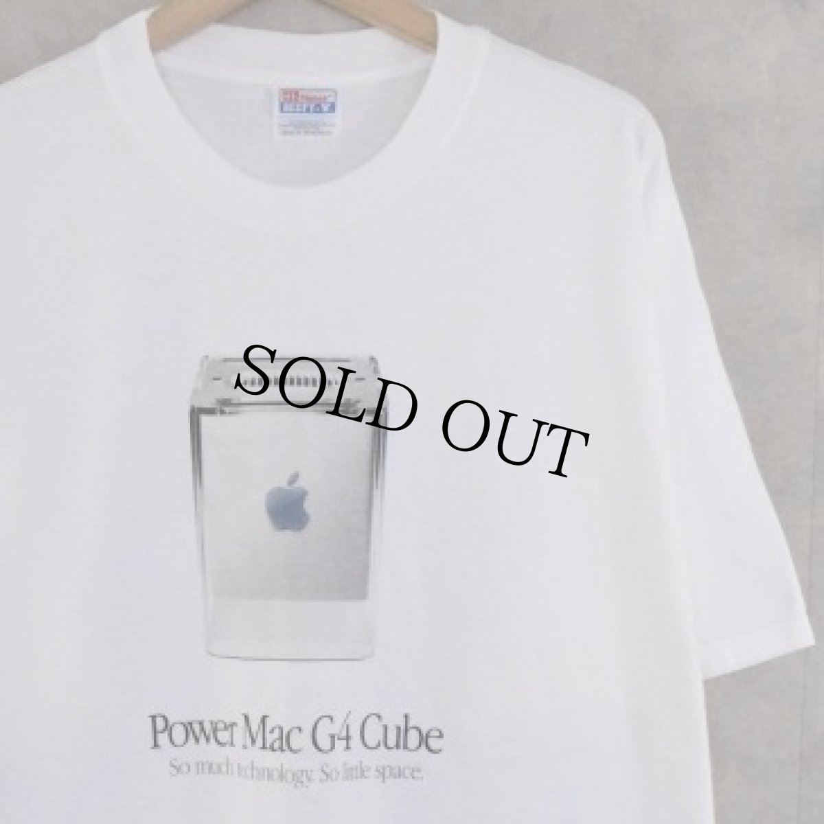 画像1: 00's Apple "Power Mac G4 Cube" プリントTシャツ XL (1)