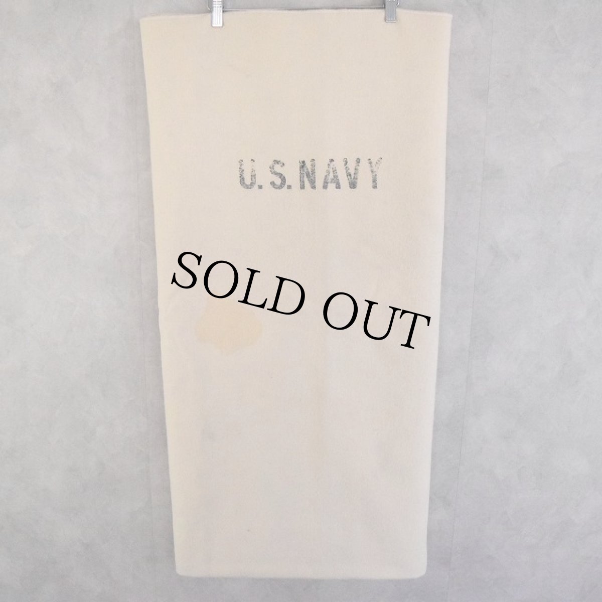 画像2: 50's U.S.NAVY ウールブランケット (2)