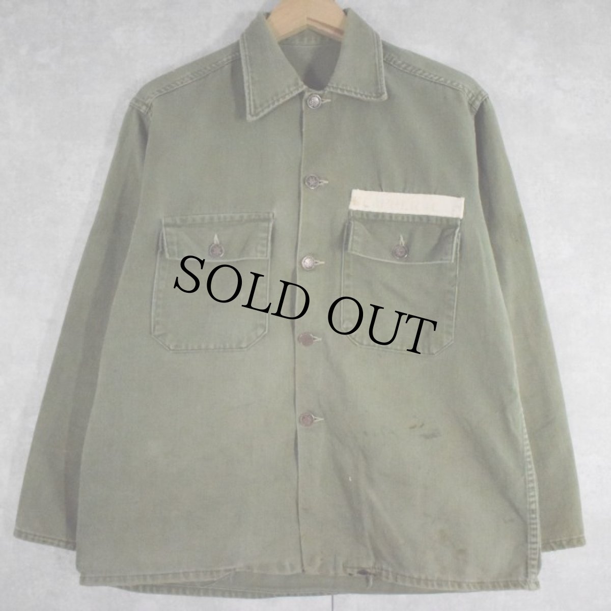 画像1: 40's〜50's U.S.ARMY 13スター Utility Shirt (1)