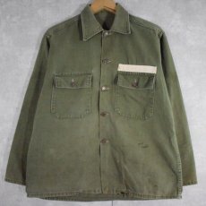 画像1: 40's〜50's U.S.ARMY 13スター Utility Shirt (1)