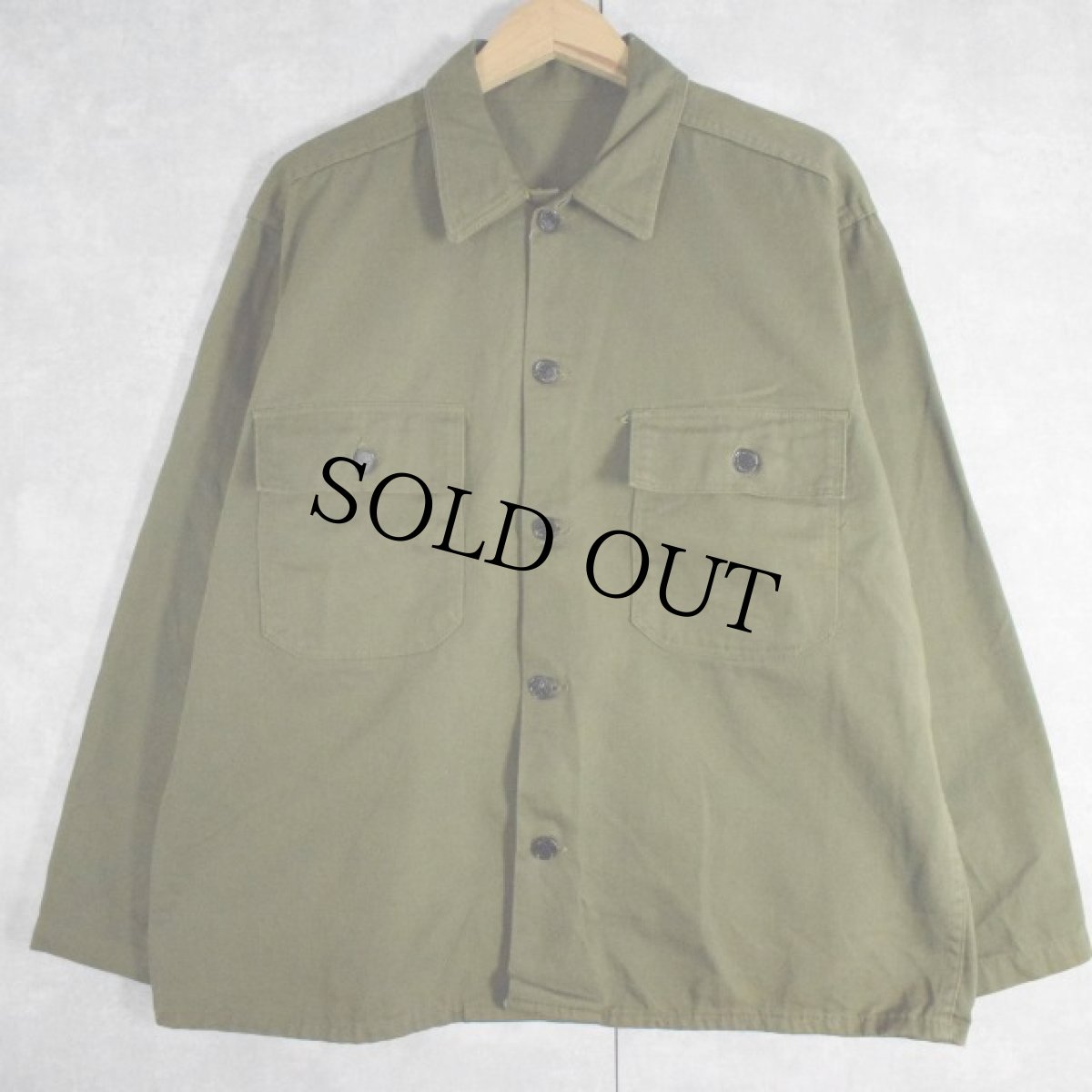 画像1: 40's〜50's U.S.ARMY 13スター Utility Shirt (1)