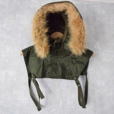 画像1: 60's U.S.MILITARY Extreme Cold Weather Hood A-1 (1)