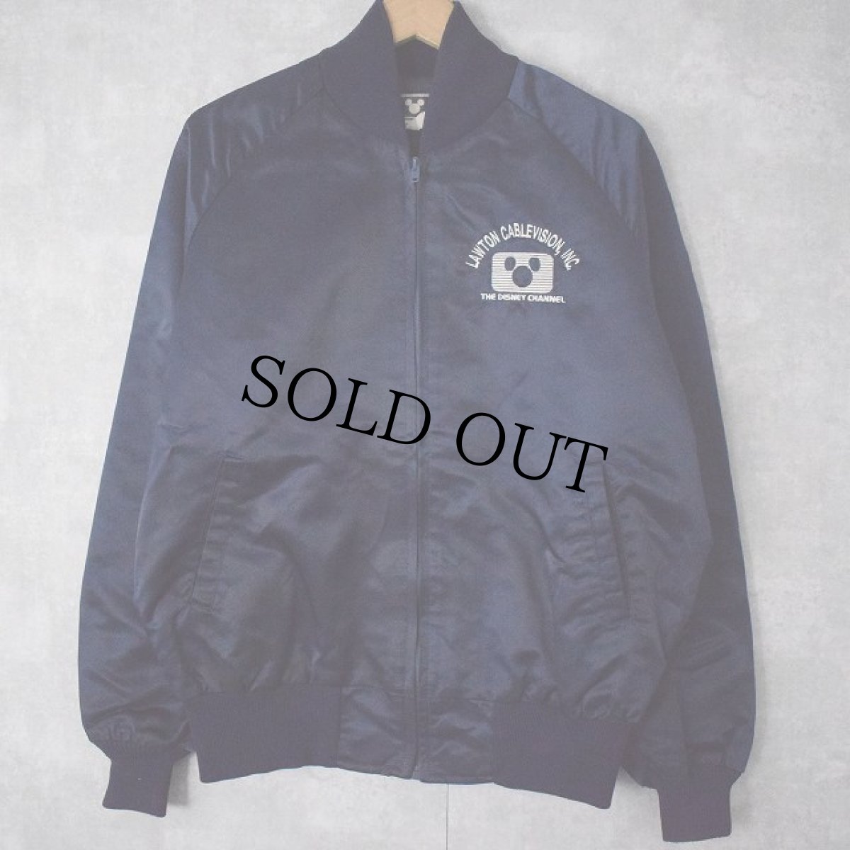 画像2: THE DISNEY CHANNEL ファンタジアミッキー刺繍 ナイロンジャケット (2)
