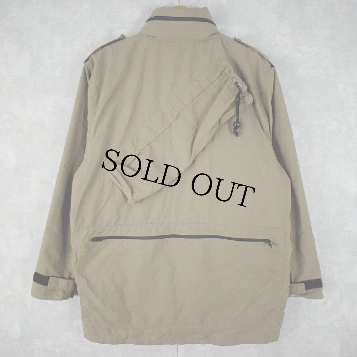 画像2: 90's LION'S HOLLOW USA製 マルチポケット フィッシングジャケット S (2)