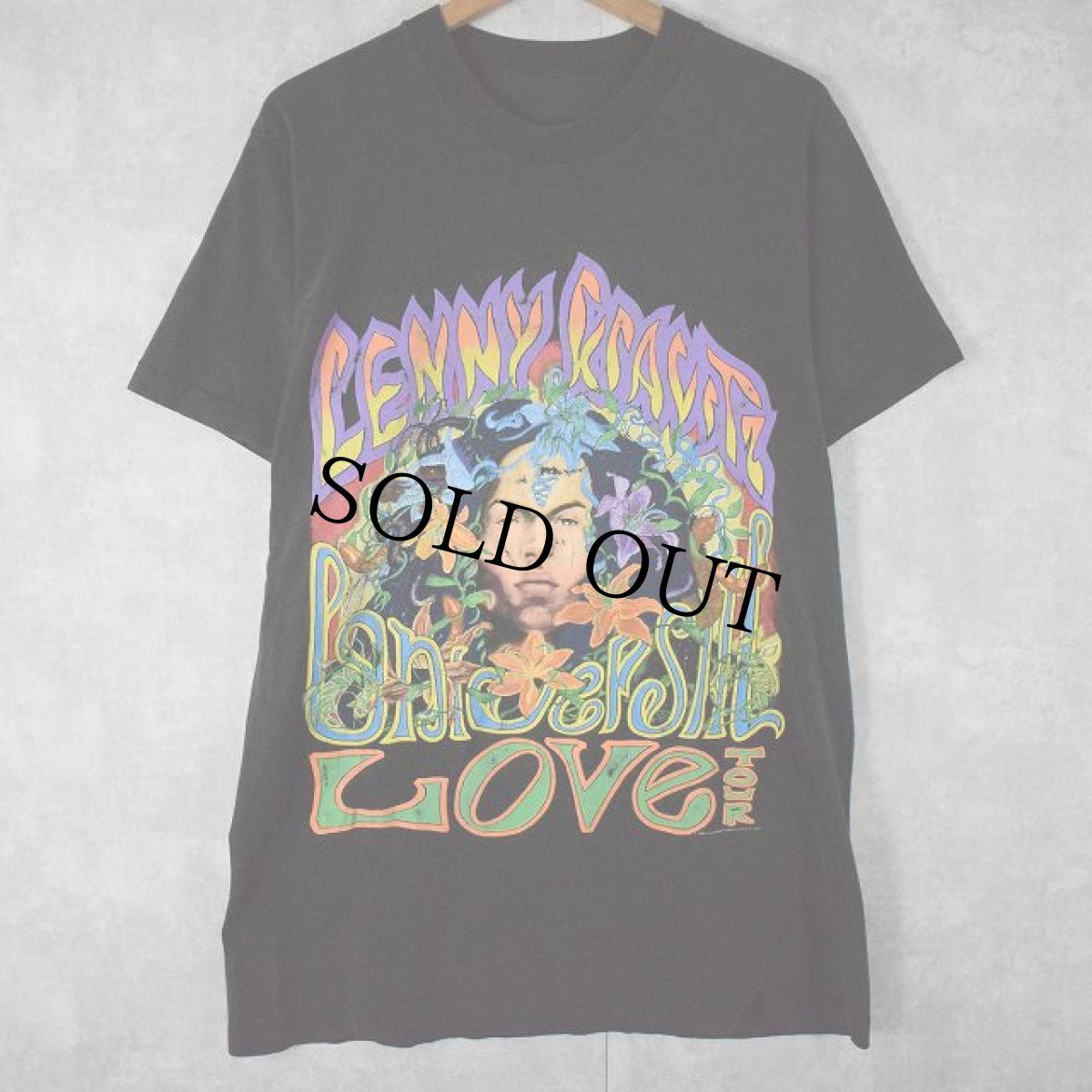 画像1: 90's LENNY KRAVITZ "UNIVERSAL LOVE TOUR" ミュージシャンツアーＴシャツ (1)