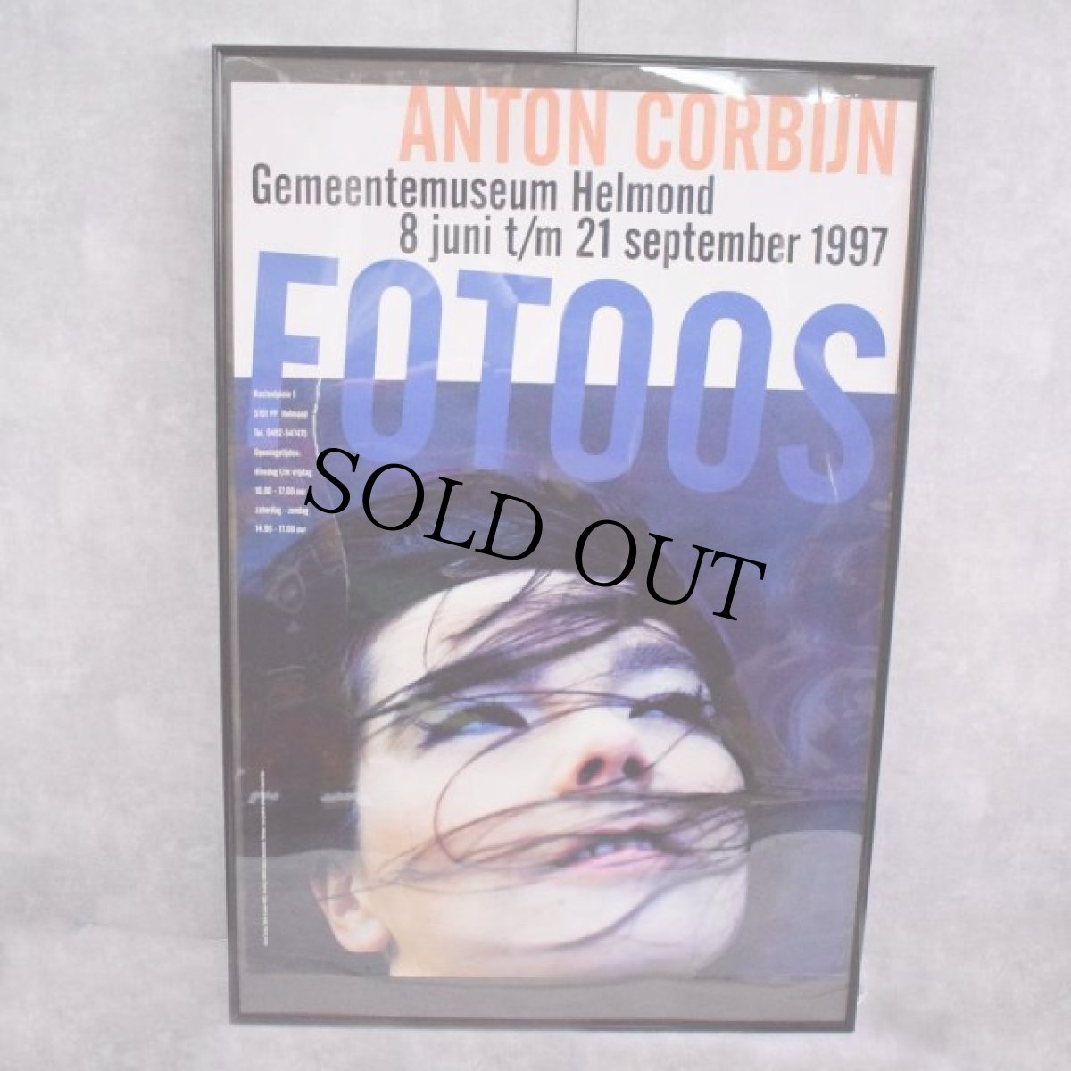 画像1: 1997 Anton Corbijn "Bj?rk" Homogenic Exhibition Poster (1)