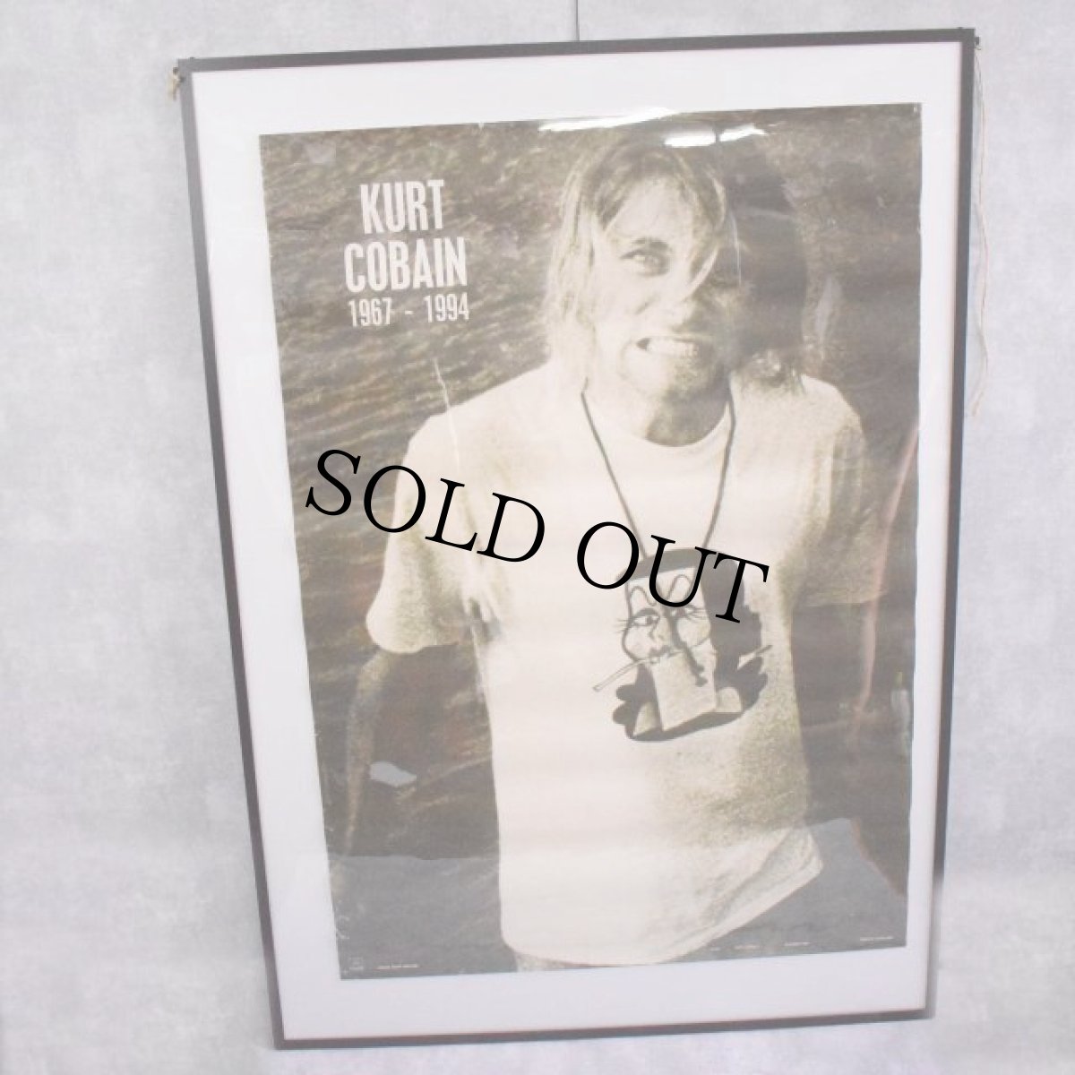 画像1: 1994 "Kurt Cobain" Poster (1)