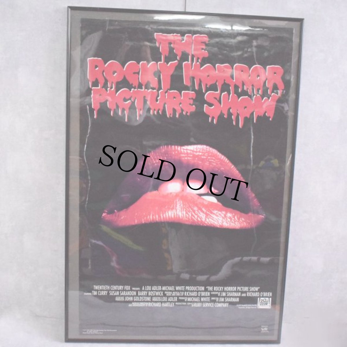 画像1: 90's〜 "THE ROCKEY HORROR PICTURE SHOW" movie poster (1)