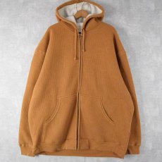 画像1: CHAMPS 裏起毛 サーマルスウェットパーカ 3XL (1)