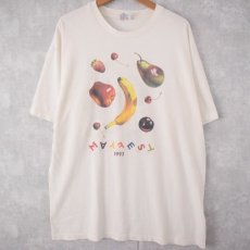 画像1: 90's "MAYFEST 1993"フルーツプリントTシャツ XL (1)
