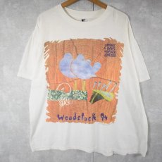 画像1: 90's WOODSTOCK 94 USA製 ロックフェスティバルTシャツ XL (1)