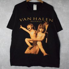 画像1: 90's VAN HALEN USA製 "BALANCE" ロックバンドTシャツ XL (1)