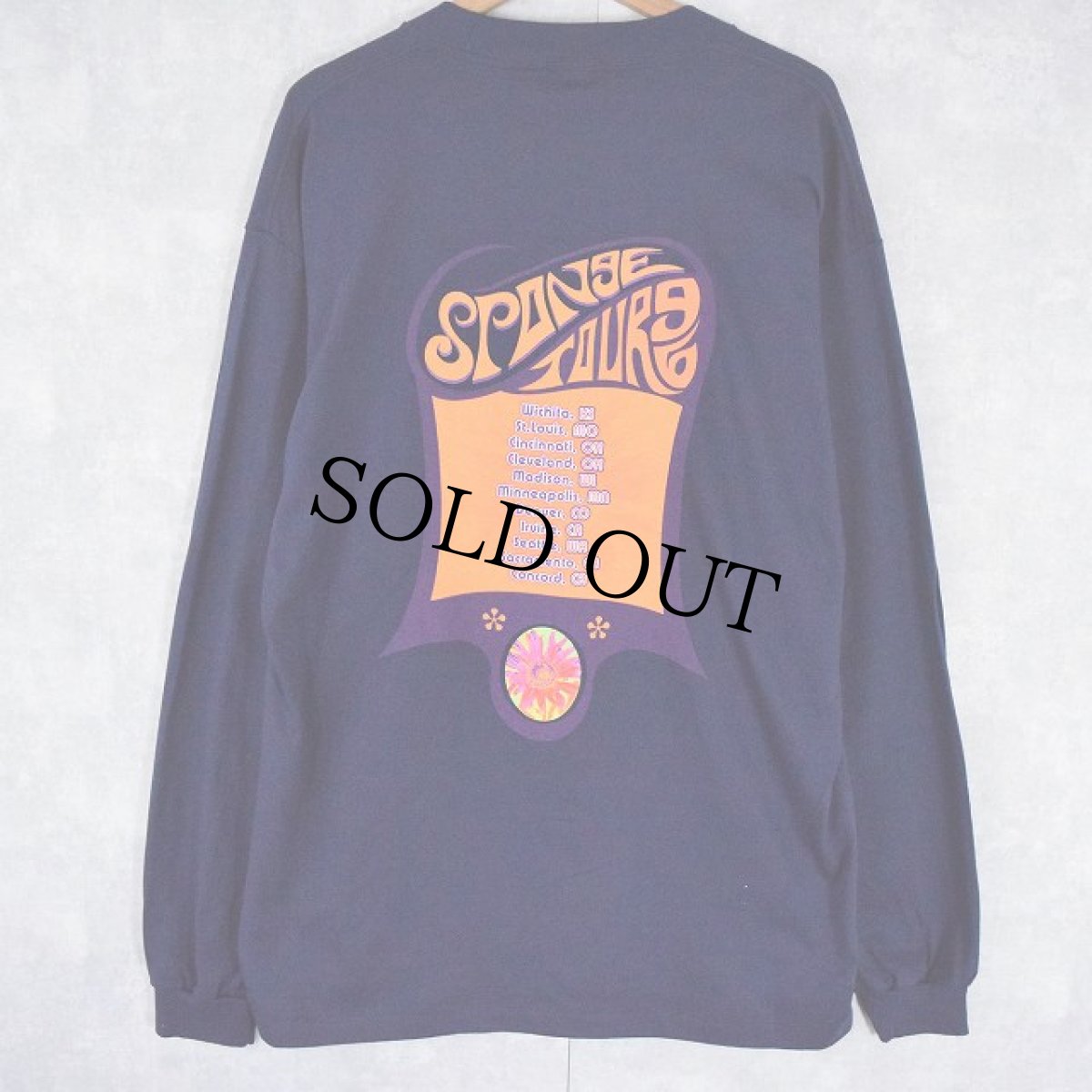 画像2: 1996 Sponge "Wax Ecstatic" ロックバンドツアーロンT XL (2)