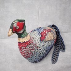 画像1: "Ring-Necked Pheasant" ゲームバード ぬいぐるみ (1)