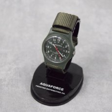 画像1: AQUAFORCE Frontier Model 50M WATER RESISTANT QUARTZ 未使用 (1)