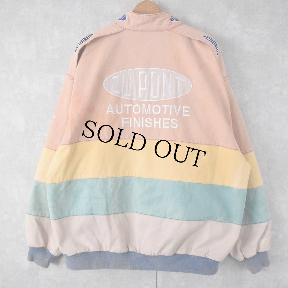 画像2: CHASE AUTHENTICS 刺繍レーシングジャケット XL (2)