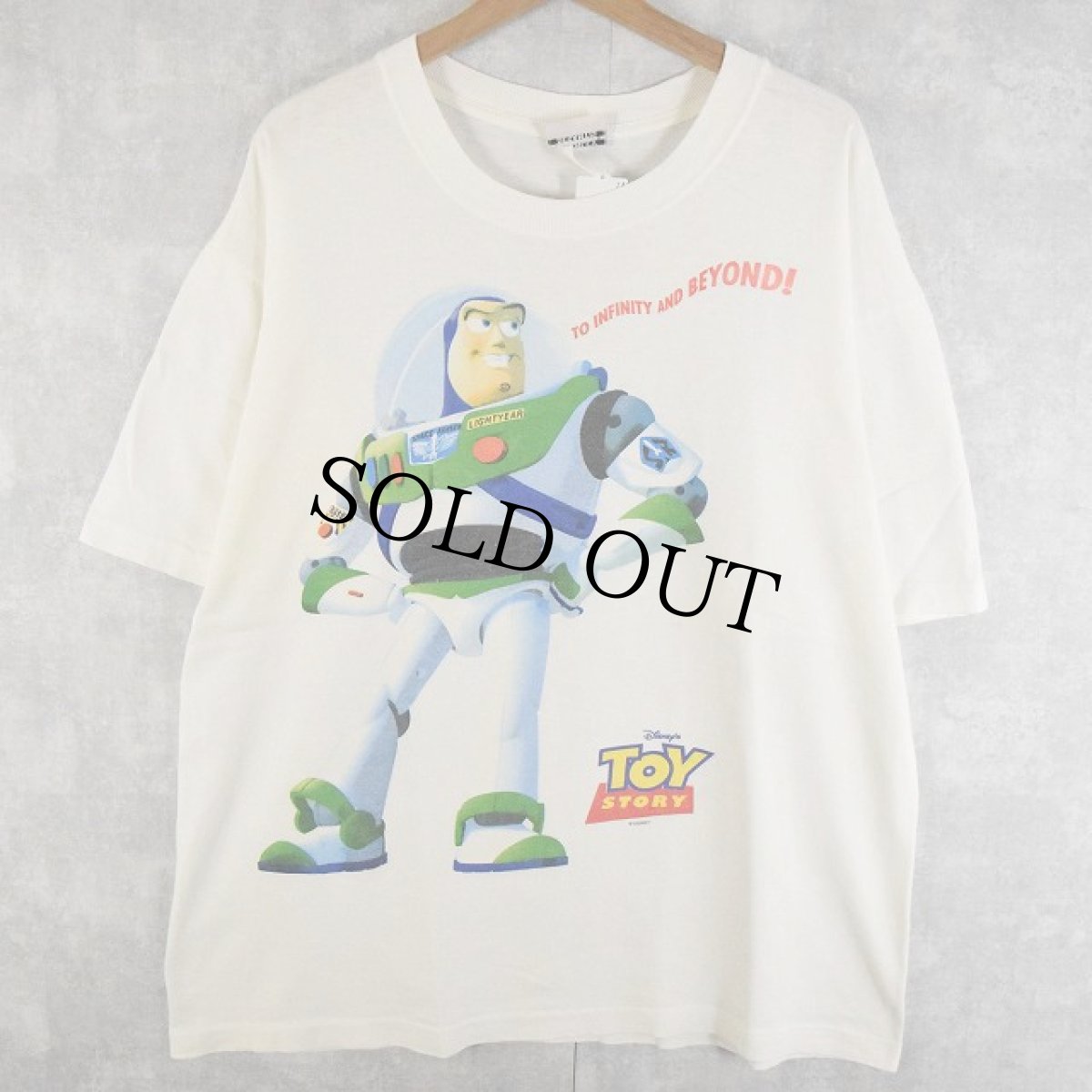 画像1: TOY STORY バズ・ライトイヤー キャラクタープリントTシャツ (1)