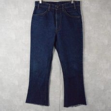 画像1: 80's Levi's 646 フレアカットオフデニム W31 (1)