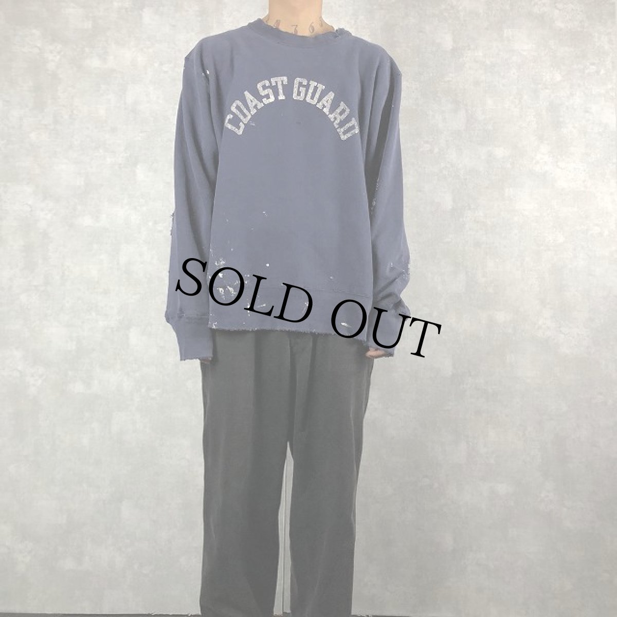 画像2: 80's USCG Champion REVERSE WEAVE スウェット (2)