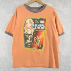 画像1: 90's SILVER CHAIR ロックバンドリンガーＴシャツ XL (1)