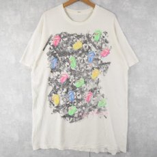 画像1: 1989 Rolling Stones "North American Tour" 大判プリント ロックバンドTシャツ (1)