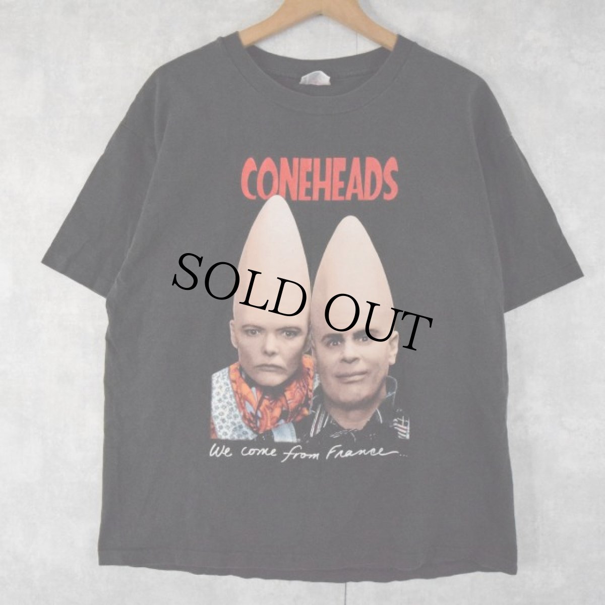 画像1: 90's Coneheads SF映画Tシャツ L (1)