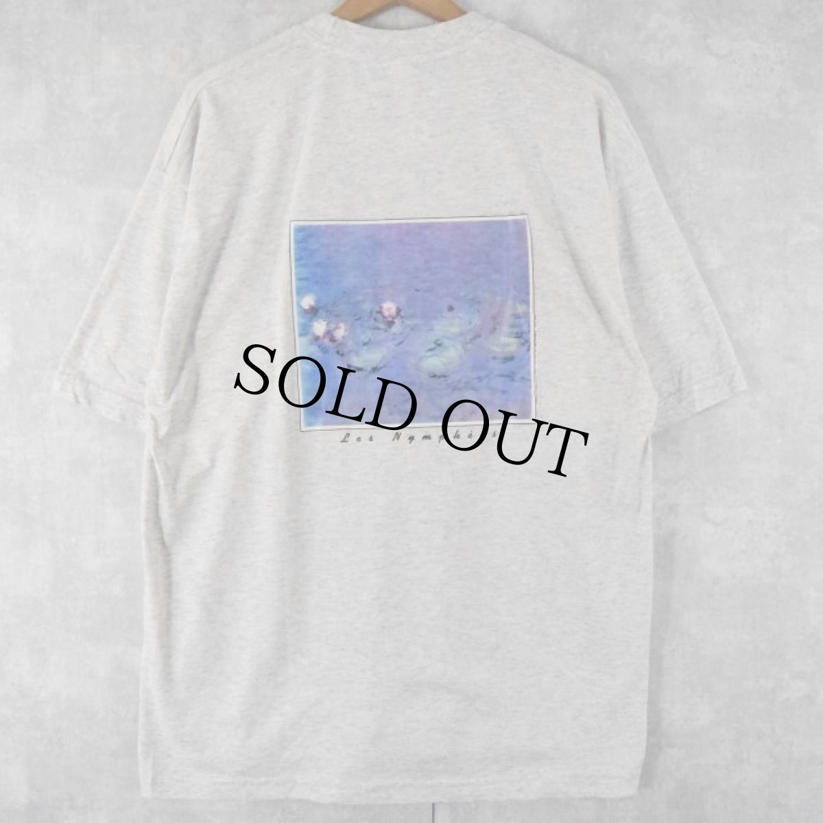 画像2: Claude Monet "Les Nymph?as" アートTシャツ (2)