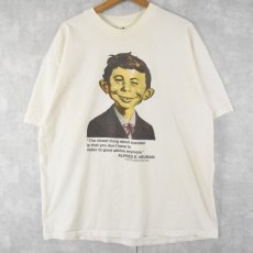 画像1: 90's MAD USA製 "ALFRED E.NEUMAN" イラストTシャツ XL (1)