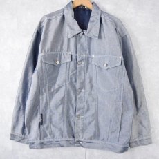 画像2: PUREPLAYAZ JEANS グリッターデニムジャケット&グリッターデニムパンツ SETUP XL (2)