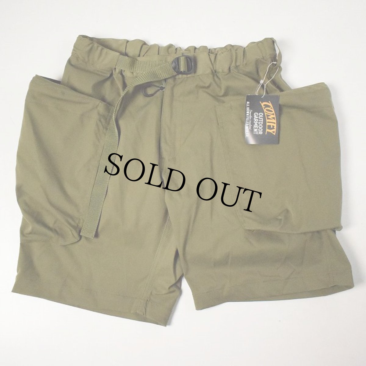 画像1: COMFY OUTDOOR GARMENT "ACTIVITY SHORTS" KHAKI 【L】 (1)