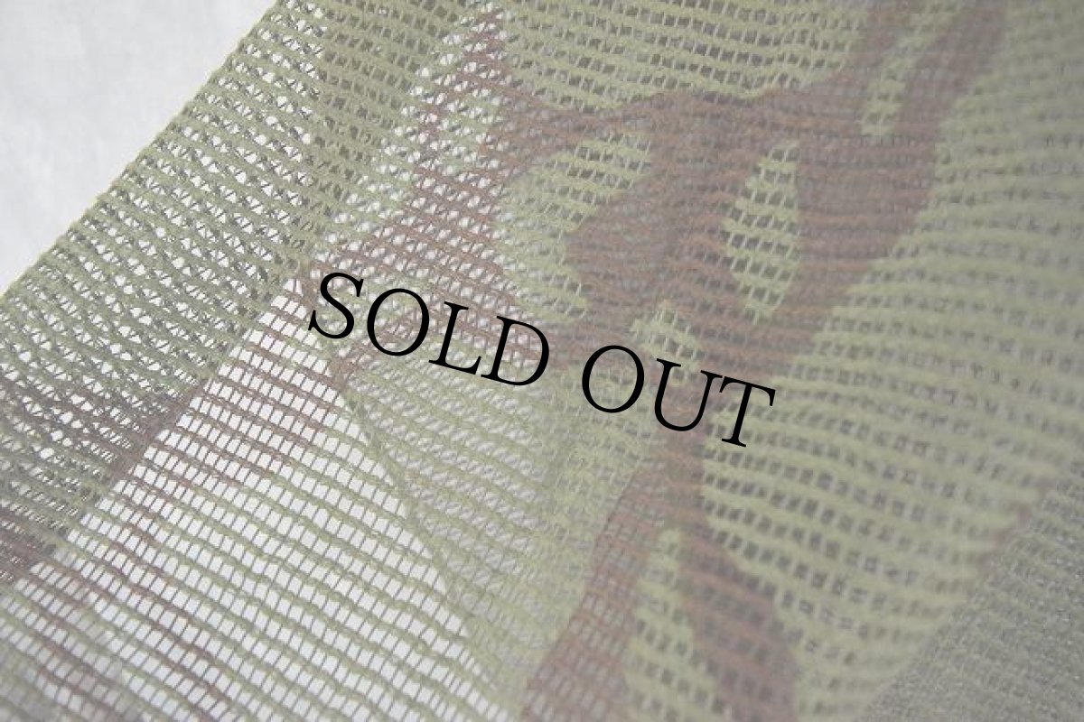 画像2: 50's フランス陸軍 "空挺部隊（エアボーン）" アメーバ迷彩 ネットスカーフ (2)