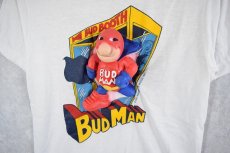 画像2: 80's Budweiser USA製 "BUDMAN" ギミックTシャツ M (2)