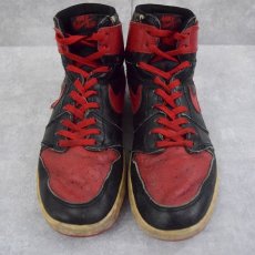 画像2: 1985 NIKE AIR JORDAN 1 "BRED" BLACK×RED US10 (2)