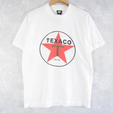 画像1: 80's USA製 TEXACO 企業プリントTシャツ L (1)