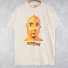 画像1: 90's USA製 BABYMAN アートプリントTシャツ M (1)