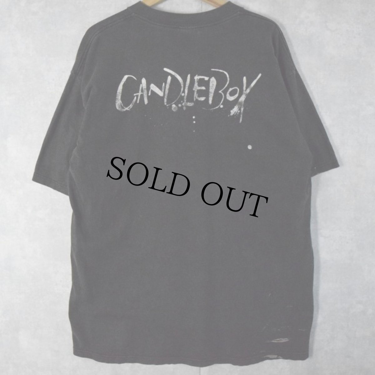 画像2: 90's Candlebox "Fuck you" ロックバンドTシャツ XL (2)