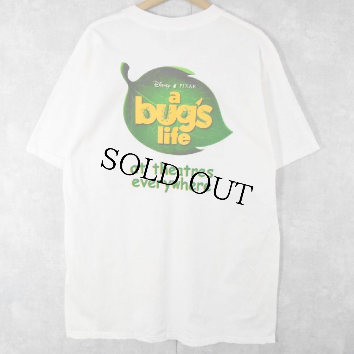 画像2: 90's A Bugs Life×Mcdonald's 映画プリントTシャツ XL (2)
