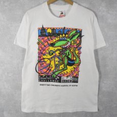 画像1: 90's HILL COUNTRY CHALLENGE ポップアート プリントTシャツ XL (1)