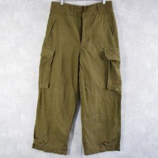 画像1: 50's French Army M-47カーゴパンツ W32 (1)