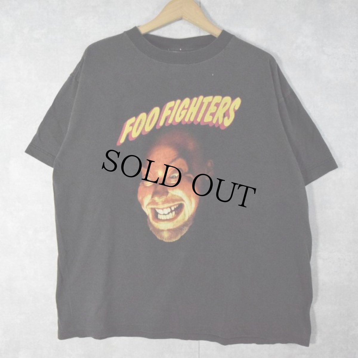 画像1: 90's Foo Fighters USA製 ロックバンドTシャツ XL (1)