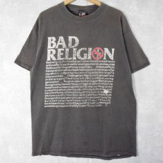 画像1: 90's BAD RELIGION パンクロックバンドTシャツ XL (1)