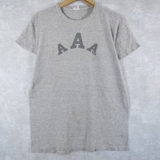 画像1: 70's Champion "AAA" 染み込みプリントTシャツ (1)