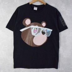 画像1: Kanye West GLOW IN THE DARK TOUR ヒップホップTシャツ M (1)